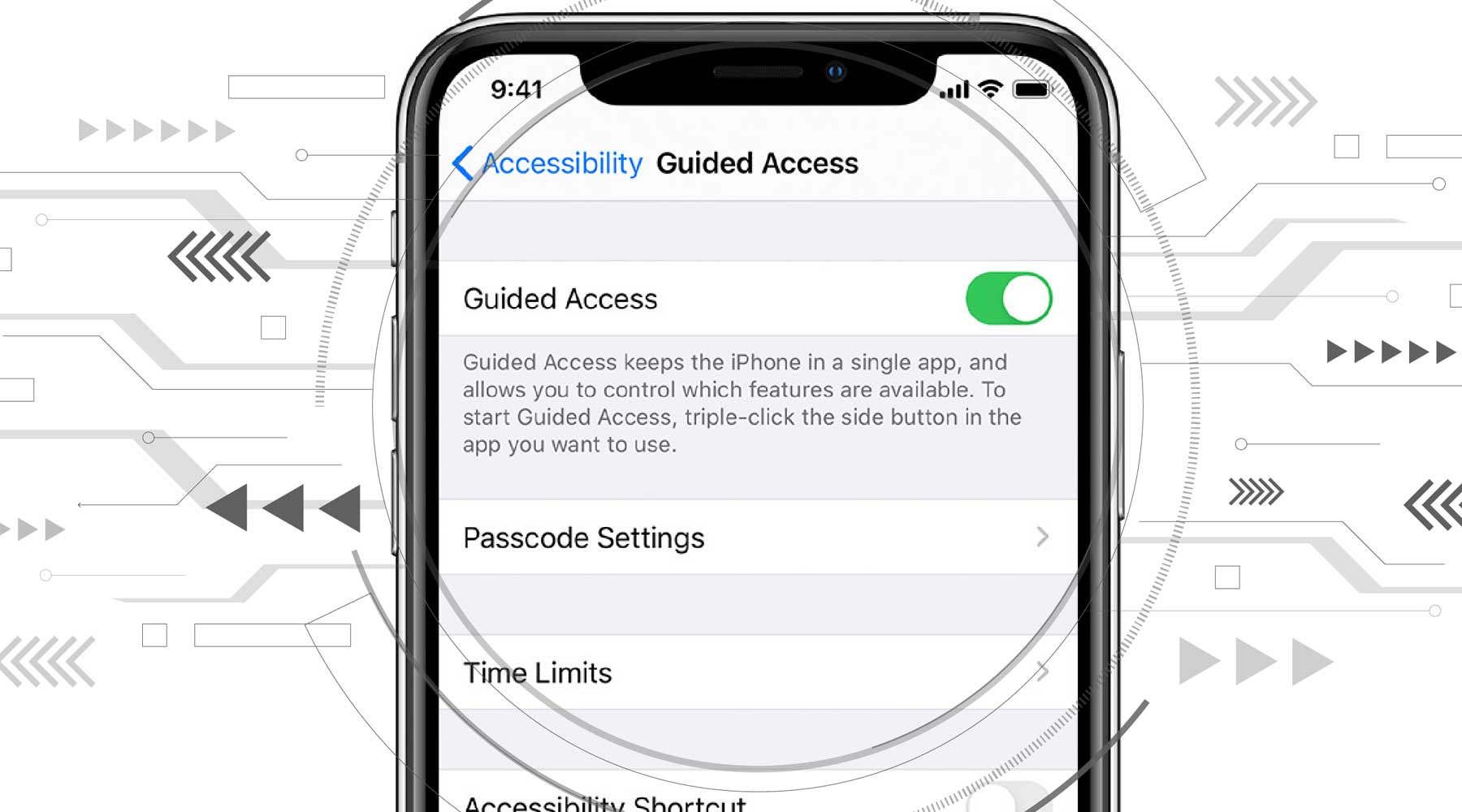 قفل کردن برنامه های ایفون با Guided Access