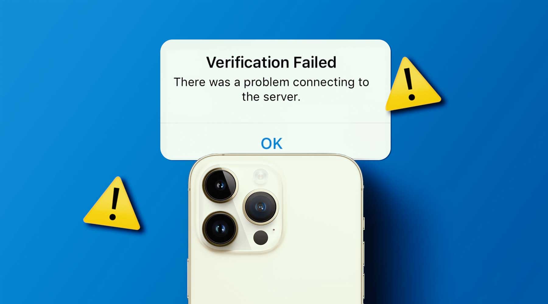 ارور verification failed در ایفون و راه حل ها